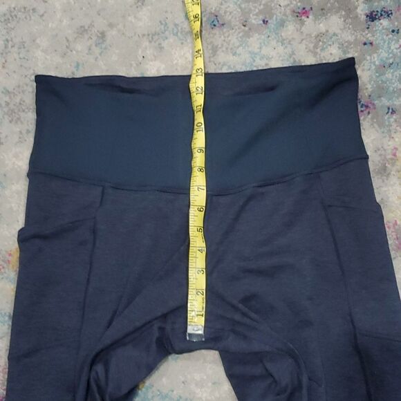 Athleta Heel Tight in Heathered Navy Blue Size 1X - Picture 11 of 14